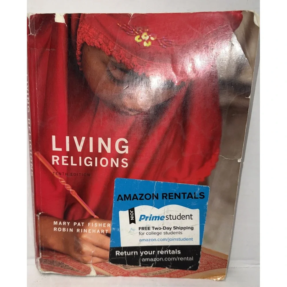 Living Religions by Mary Pat Fisher and Joseph Alan Adler (2010 Trade Paperback)